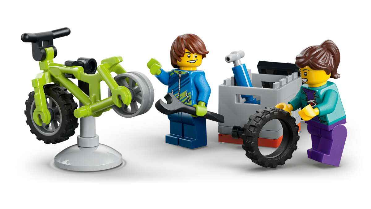 LEGO® City LEGO® City Van med terrengsykler 60512