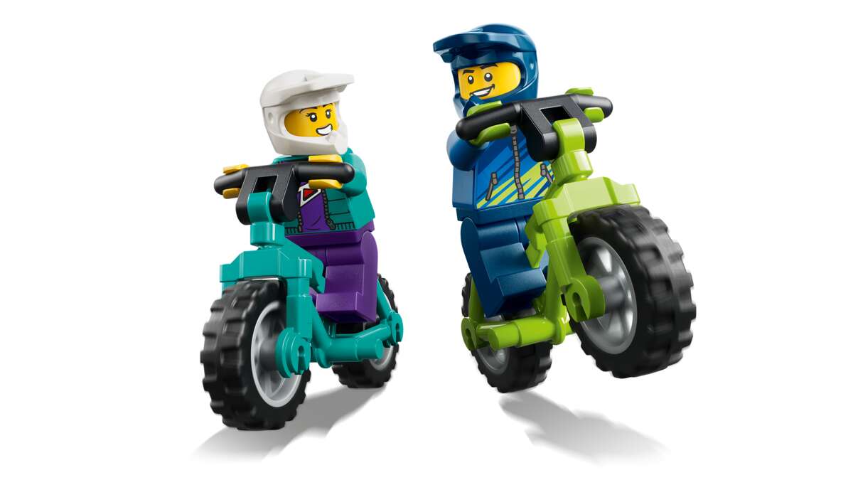 LEGO® City LEGO® City Van med terrengsykler 60512