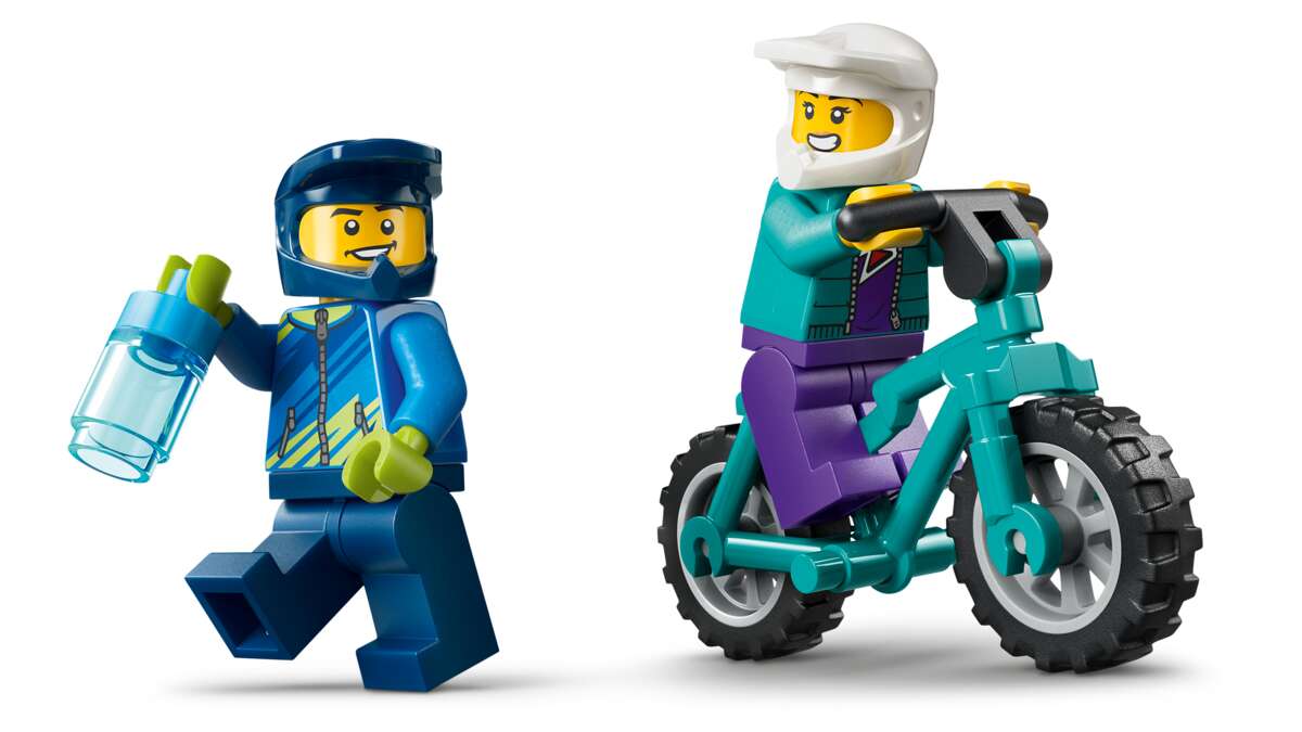 LEGO® City LEGO® City Van med terrengsykler 60512