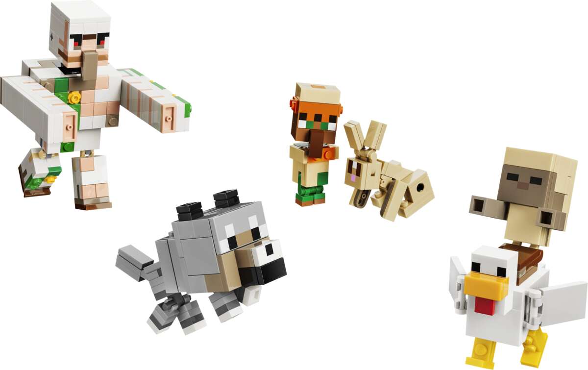 LEGO® Minecraft® Ørkenangrep med hønse-jockey 21592