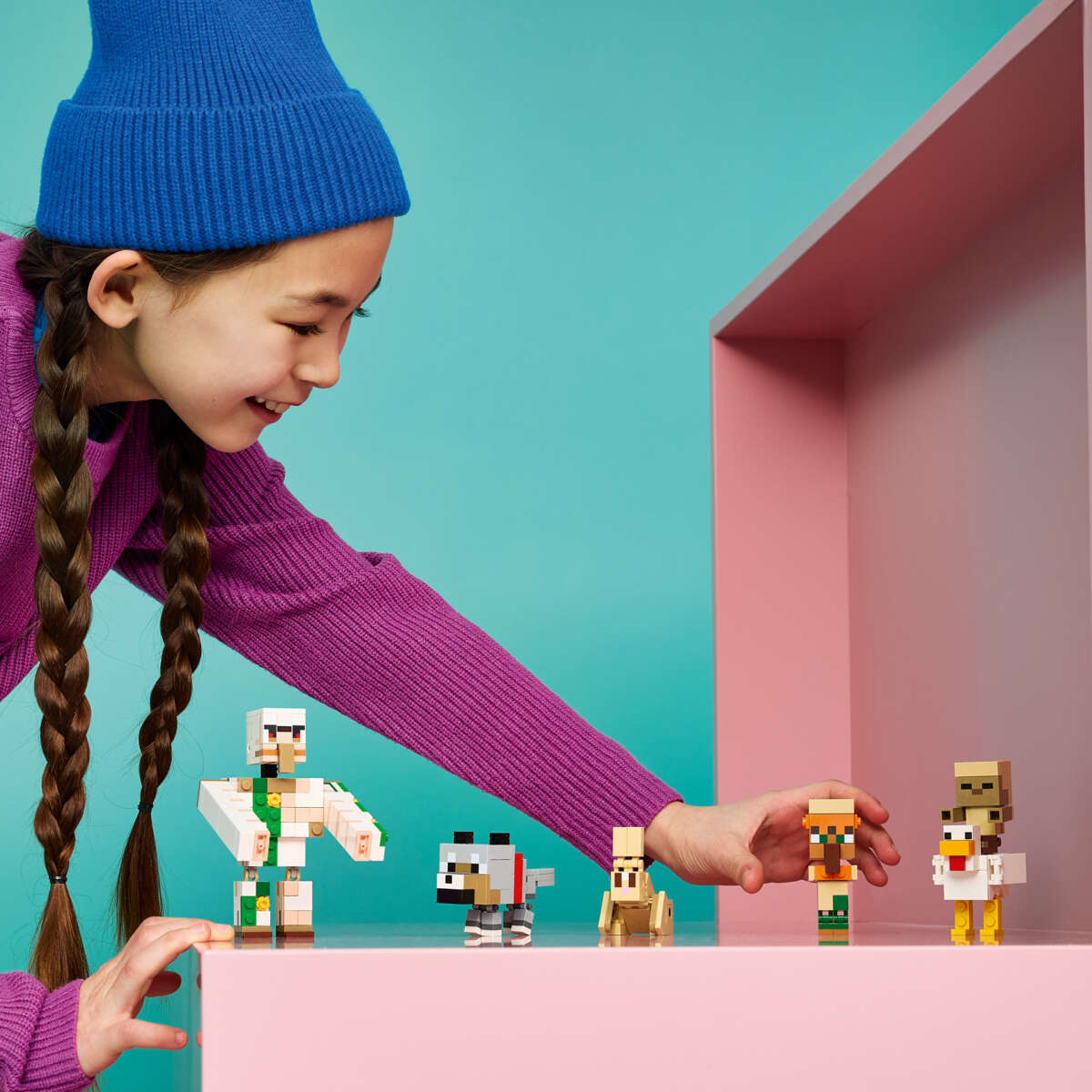 LEGO® Minecraft® Ørkenangrep med hønse-jockey 21592