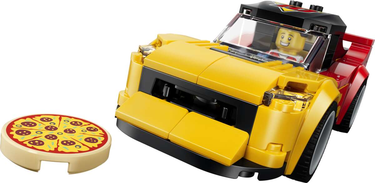 LEGO® City Pizzalevering med kjøretøy 60496