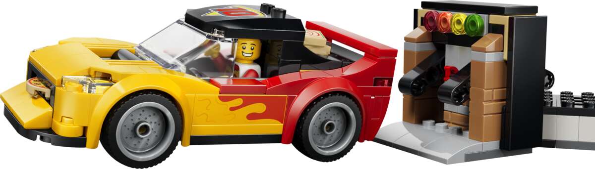 LEGO® City Pizzalevering med kjøretøy 60496