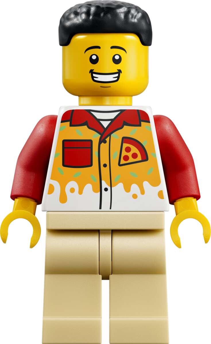 LEGO® City Pizzalevering med kjøretøy 60496