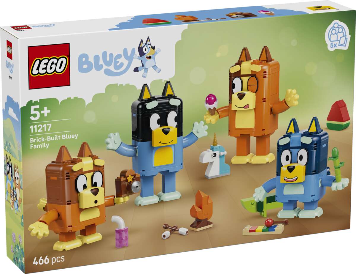 LEGO® Bluey Bygg Bluey-familien 11217