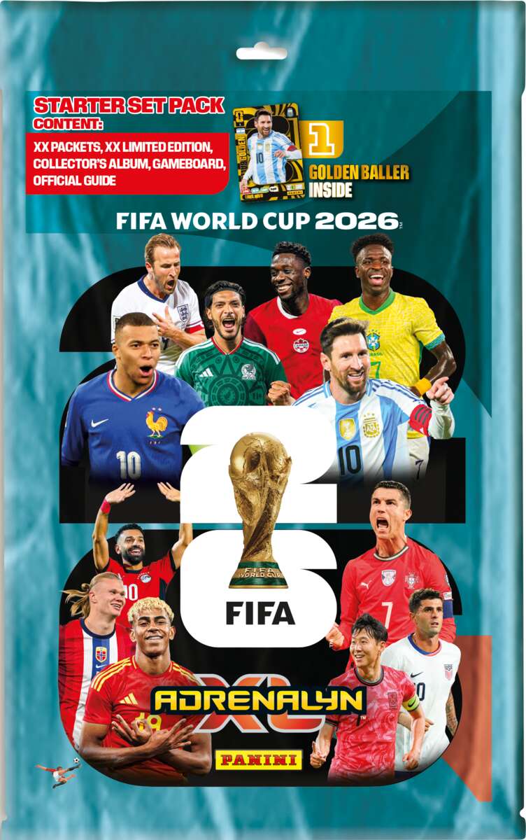 World Cup 2026 Starter Adrenalyn XL fotballkort