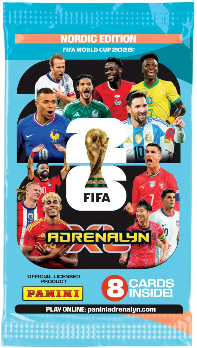 World Cup 2026 Booster Adrenalyn XL fotballkort