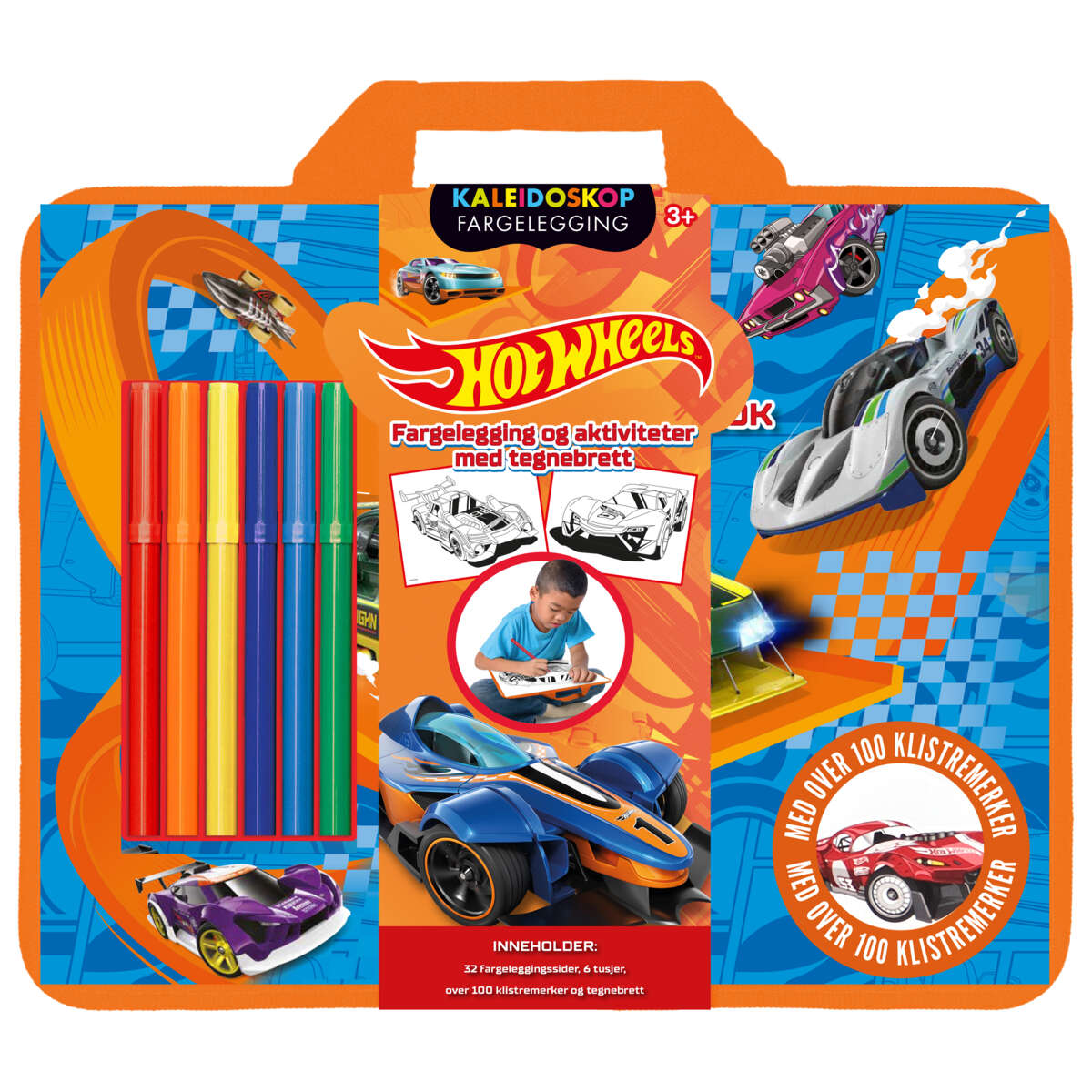 Kaleidoskop fargelegging: Hot Wheels