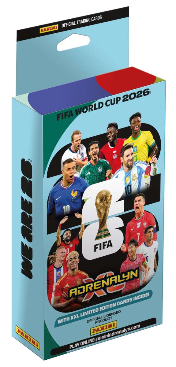 World Cup 2026 XXL Maxi Blister Adrenalyn XL fotballkort