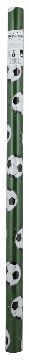 GAVEPAPIR 70CMX3M FOTBALL