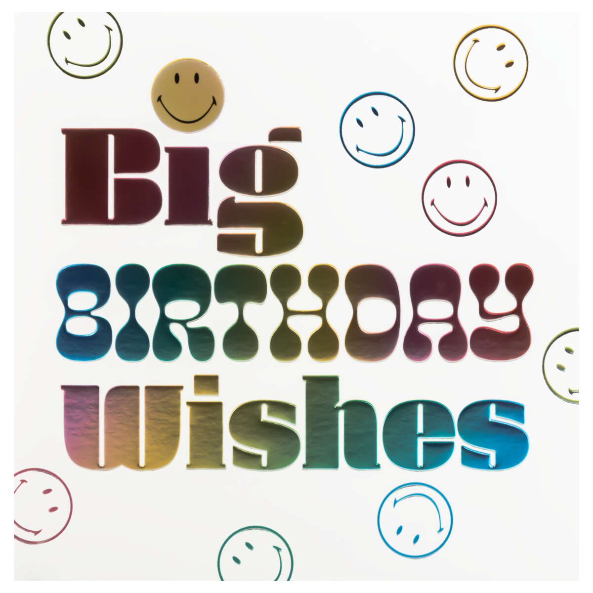Kort Big birthday wishes
