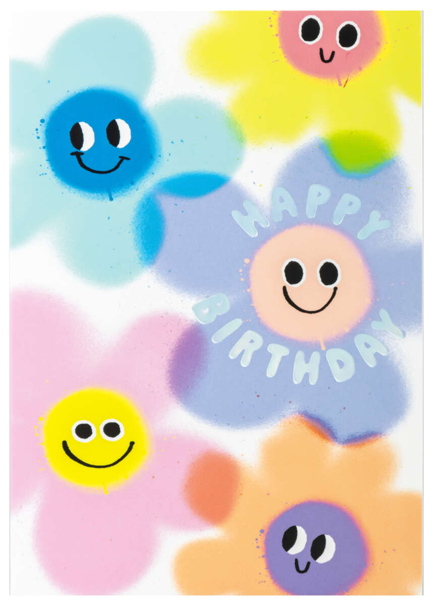 Kort Happy Birthday