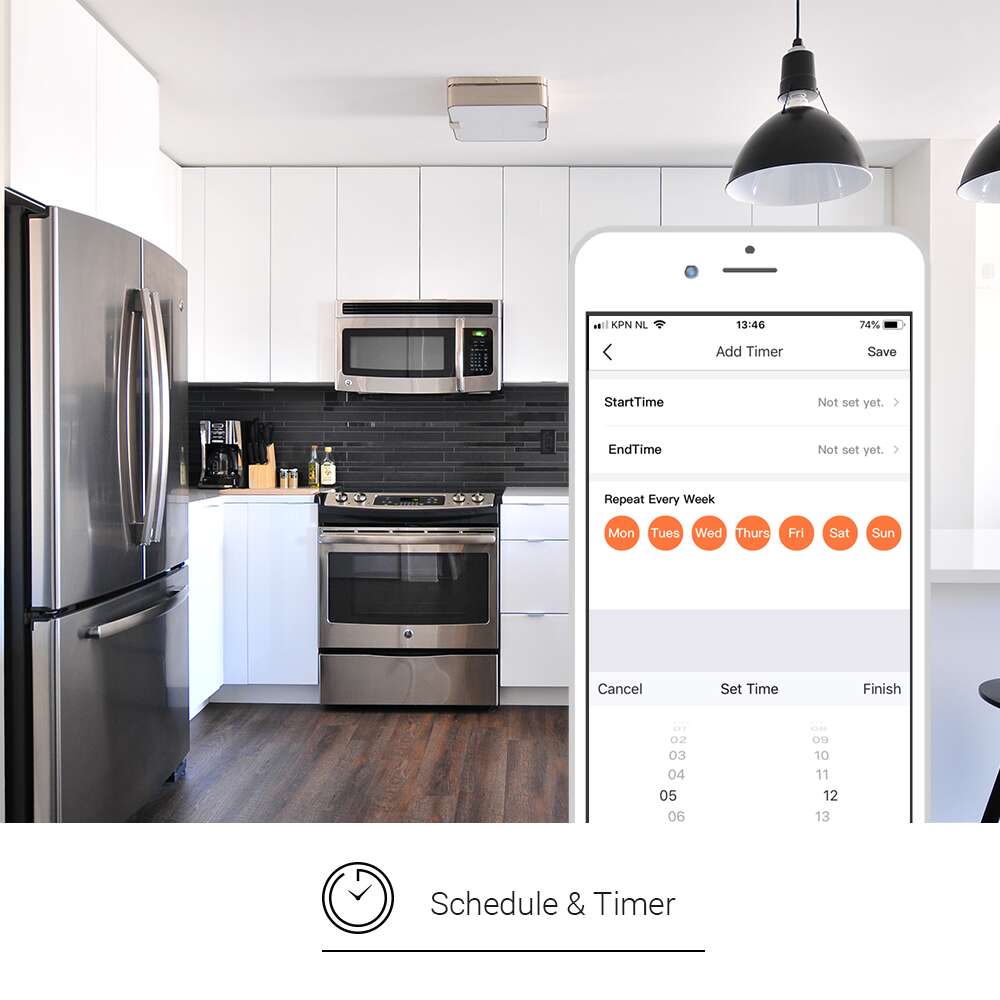 EZVIZ T30-10E Wi-Fi Smart Plug