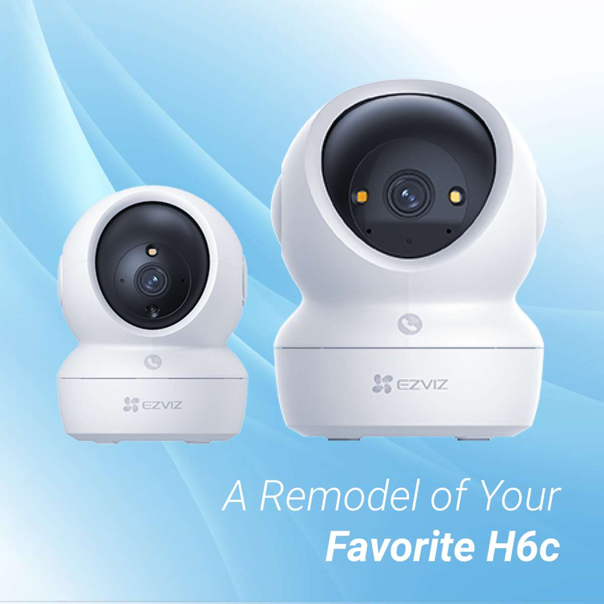 EZVIZ H6c Pro 3K Innendørs Wi-Fi Kamera