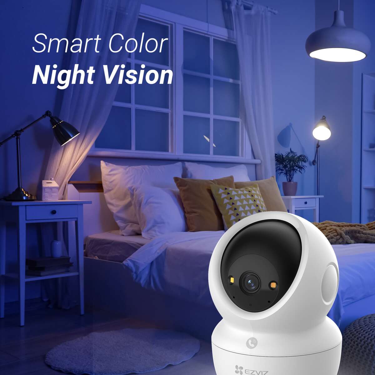 EZVIZ H6c Pro 3K Innendørs Wi-Fi Kamera