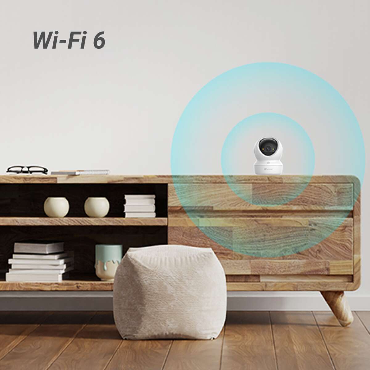 EZVIZ H6c Pro 3K Innendørs Wi-Fi Kamera