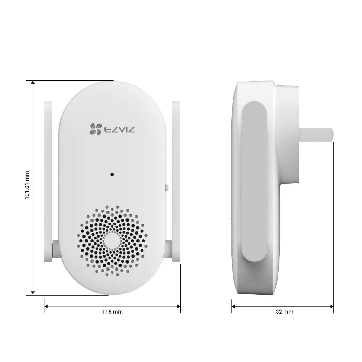 EZVIZ CH1 Smart Innendørs Ringeklokke