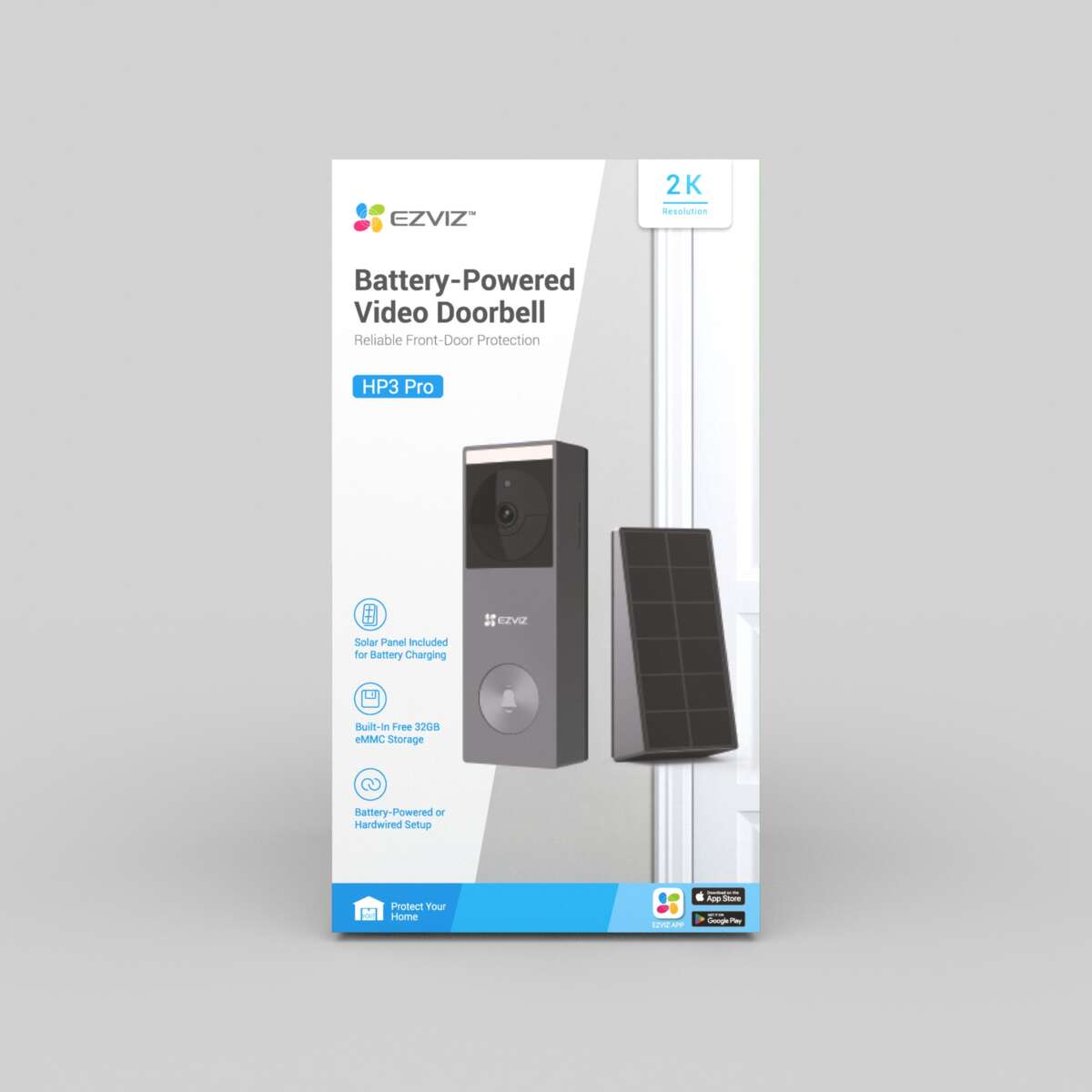 EZVIZ HP3 Pro Smart Ringeklokke