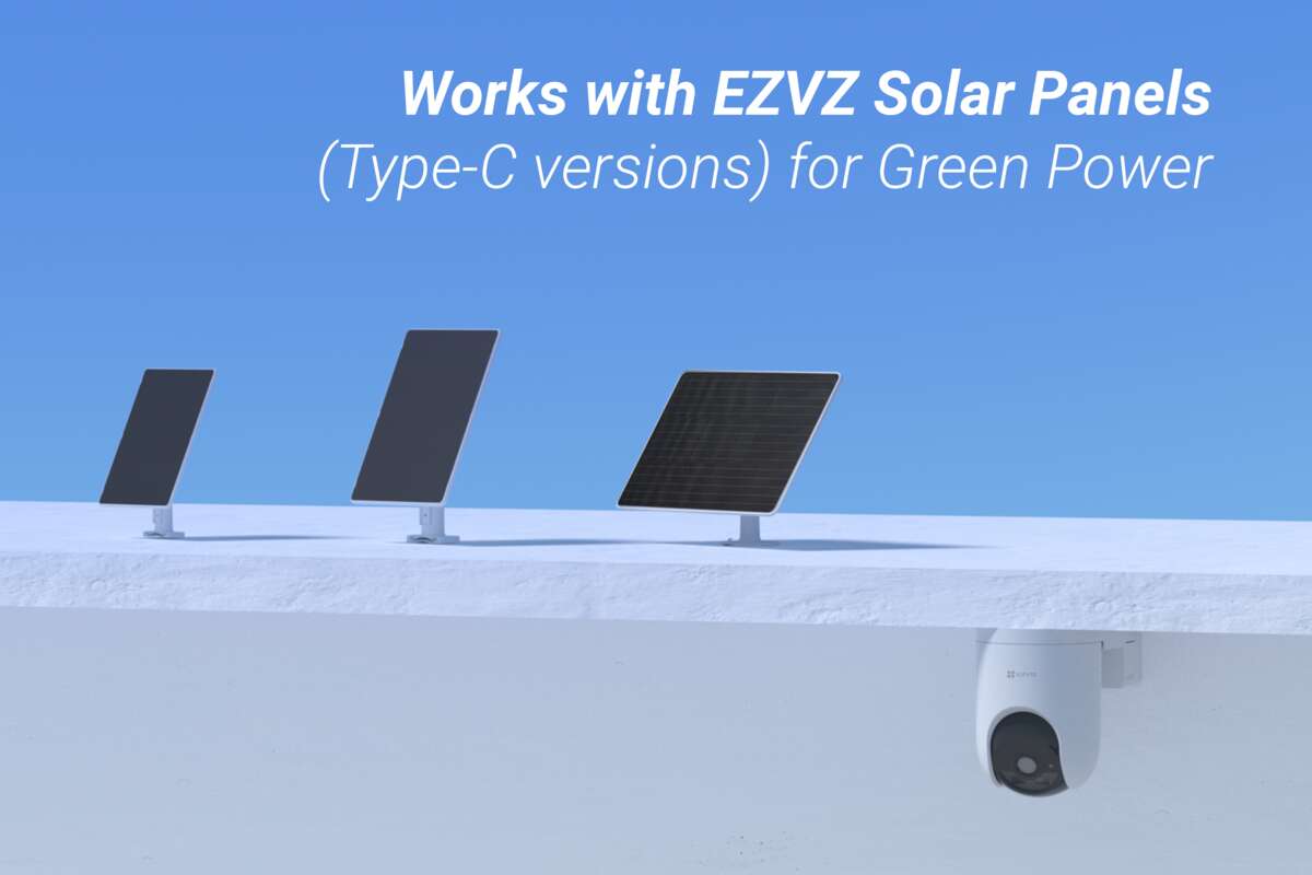 EZVIZ HB8 4G Batterikamera for utendørs bruk