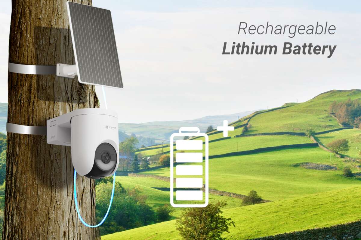 EZVIZ HB8 4G Batterikamera for utendørs bruk