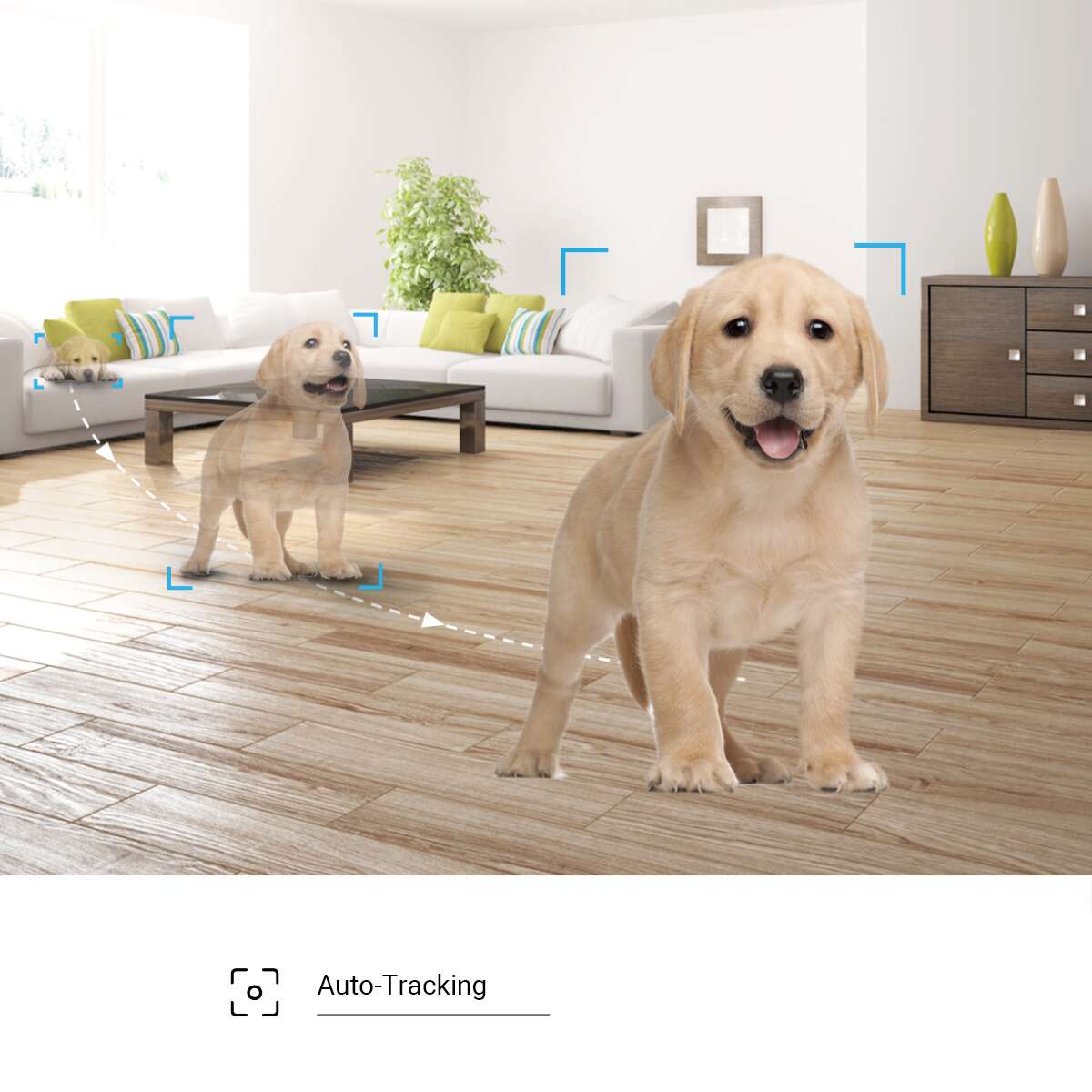 EZVIZ H6c FHD Innendørs Wi-Fi Kamera