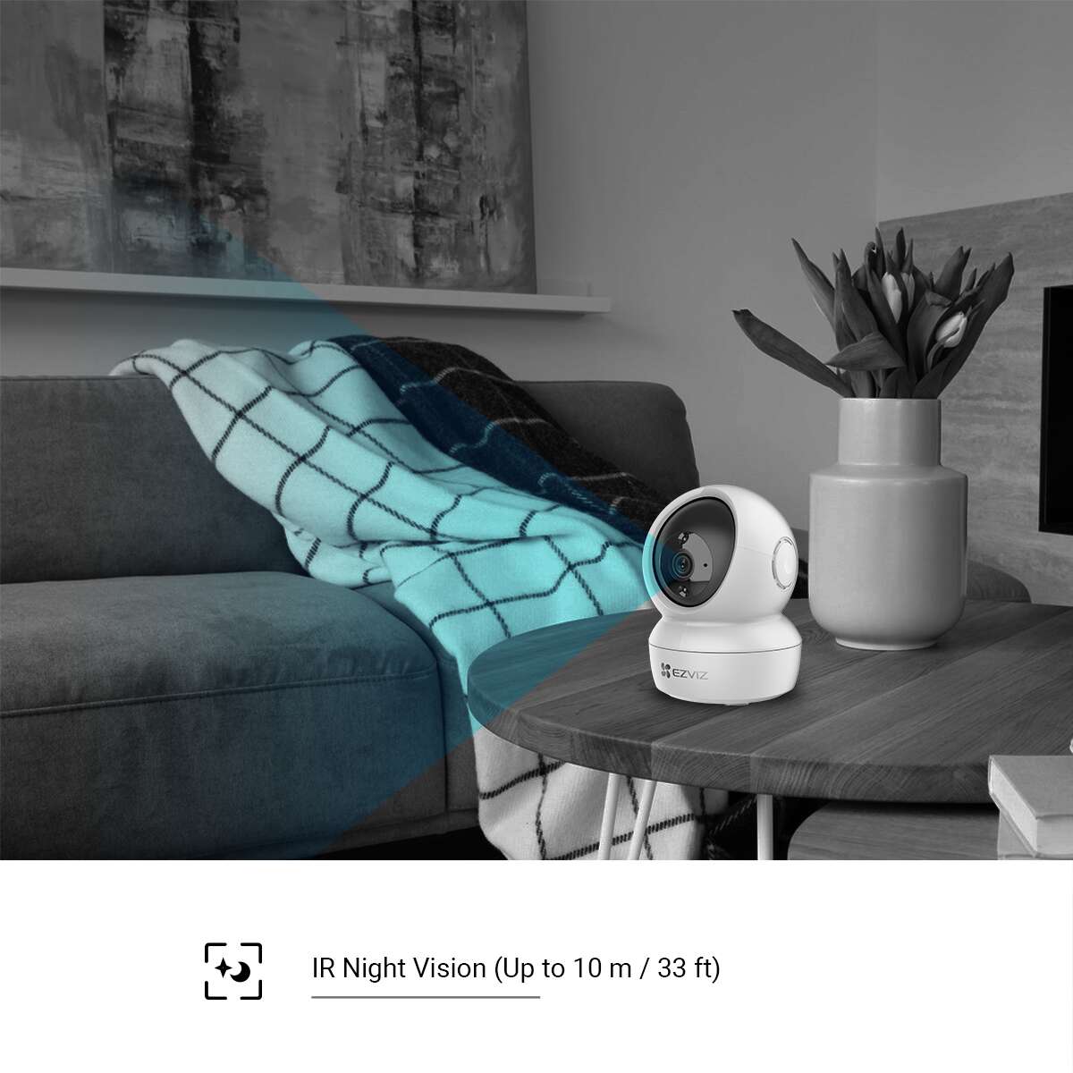 EZVIZ H6c FHD Innendørs Wi-Fi Kamera