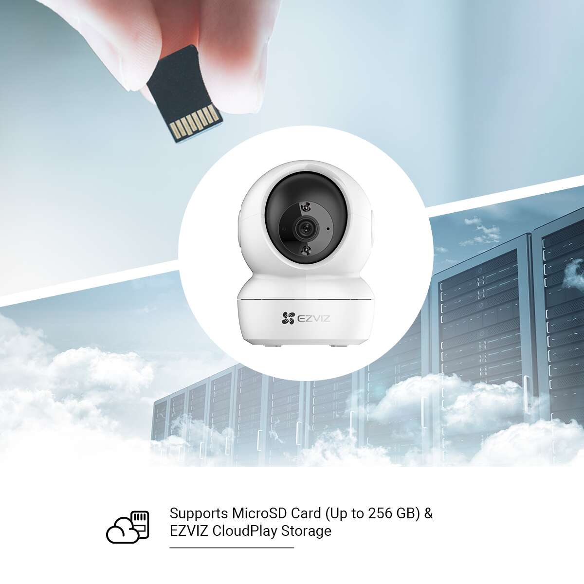 EZVIZ H6c FHD Innendørs Wi-Fi Kamera