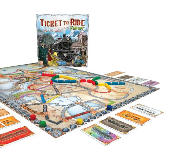 Ticket to Ride Europa brettspill