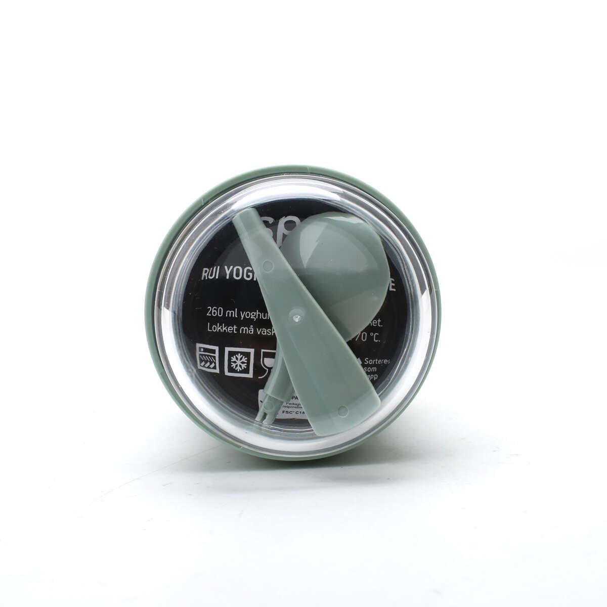 SPiiS Rui yoghurtbeger med skje