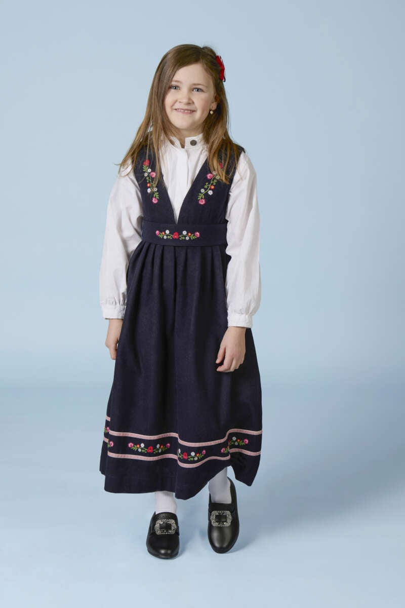 Småtroll Nelly festdrakt barn