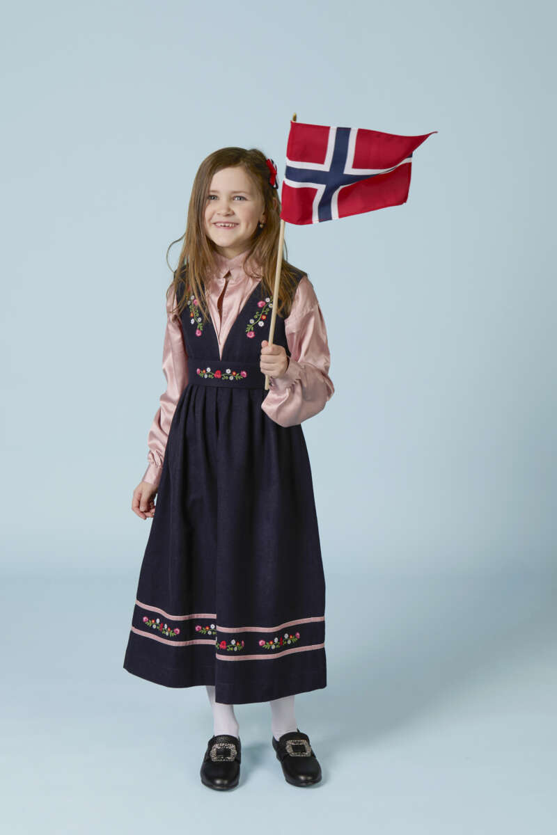 Småtroll Nelly festdrakt barn