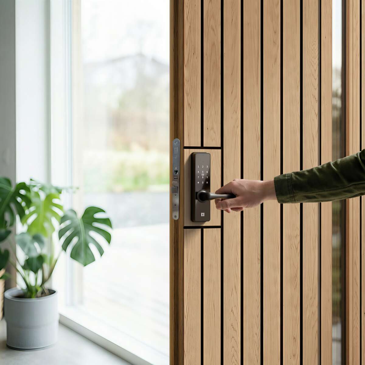 Heimgard Entry Lock Black dørlås