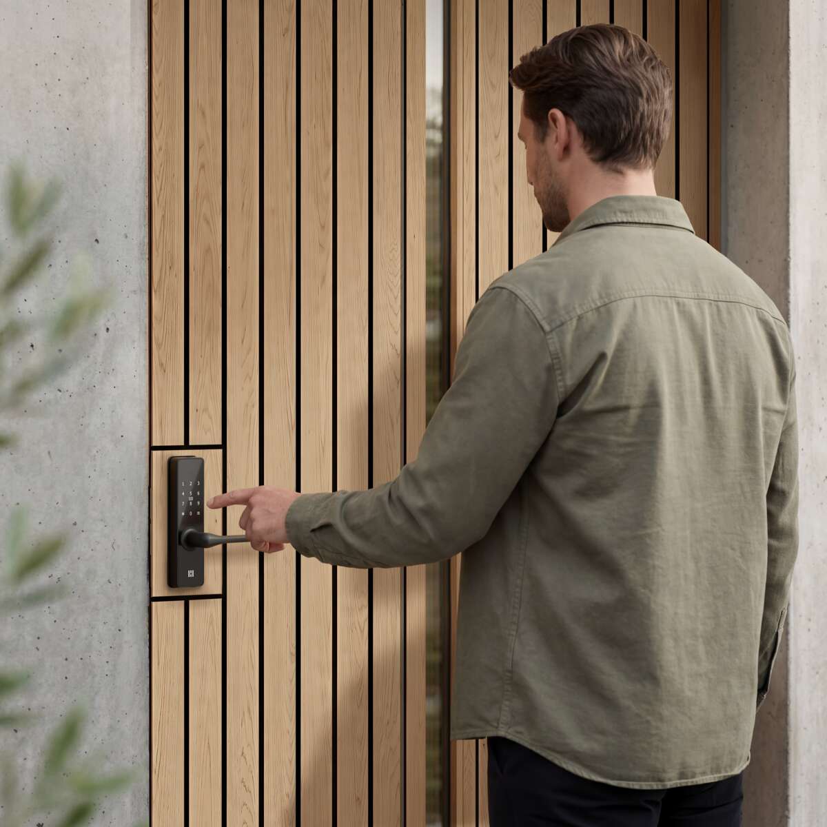 Heimgard Entry Lock Black dørlås