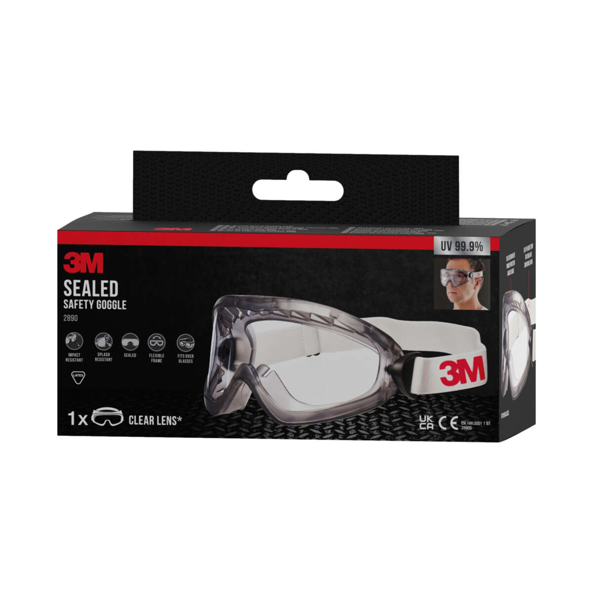 3M vernebrille 2890SC1