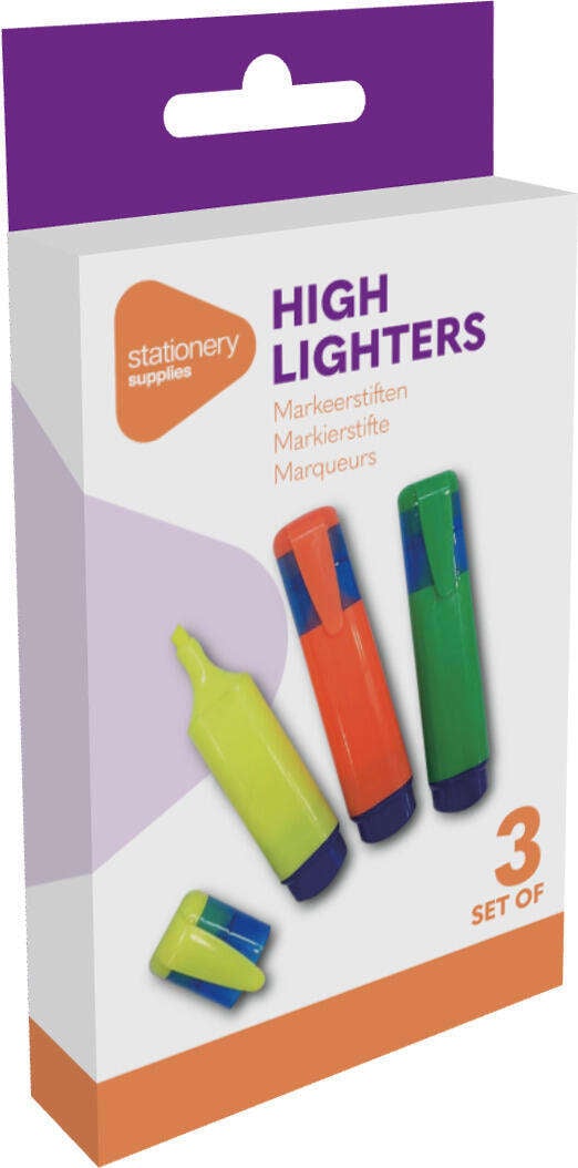 Markeringstusjer 3pk