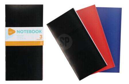 Notatbok 3pk