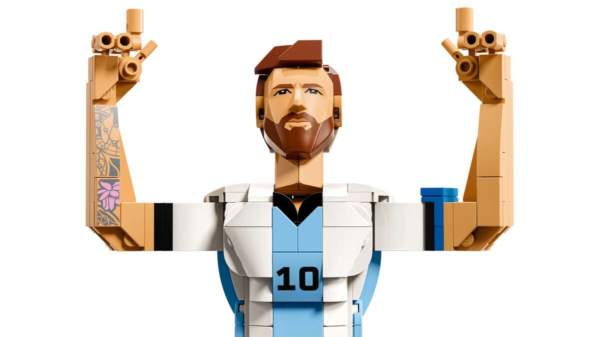 LEGO® Editions Football Fotball-legenden Lionel Messi 43015