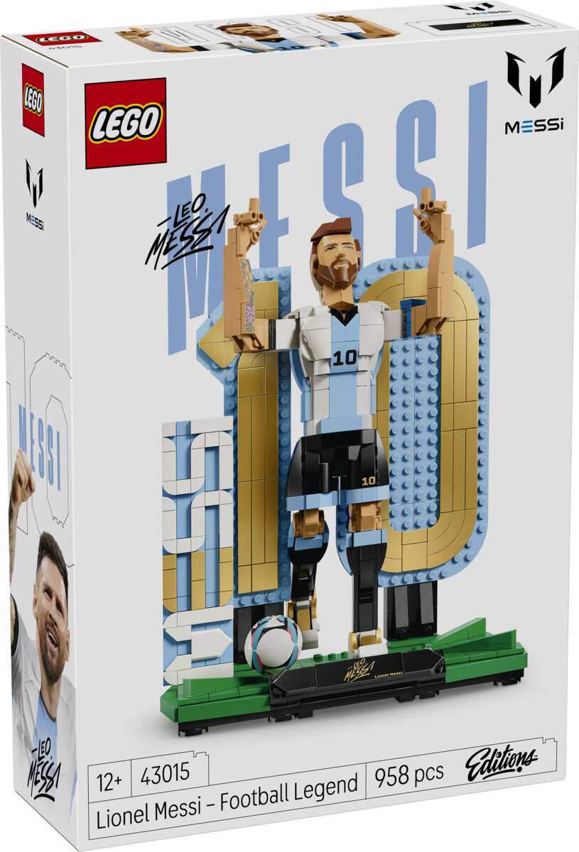 LEGO® Editions Football Fotball-legenden Lionel Messi 43015
