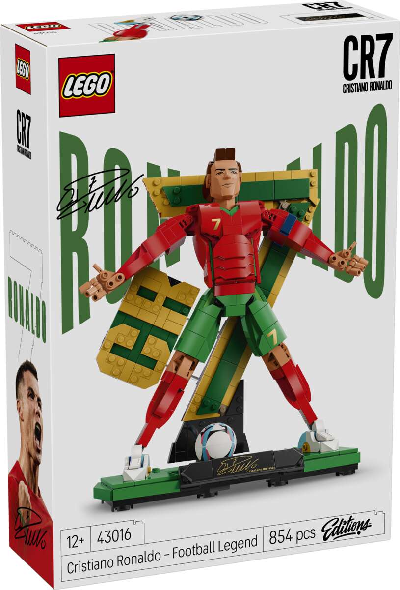 LEGO® Editions Football Fotball-legenden Cristiano Ronaldo 43016