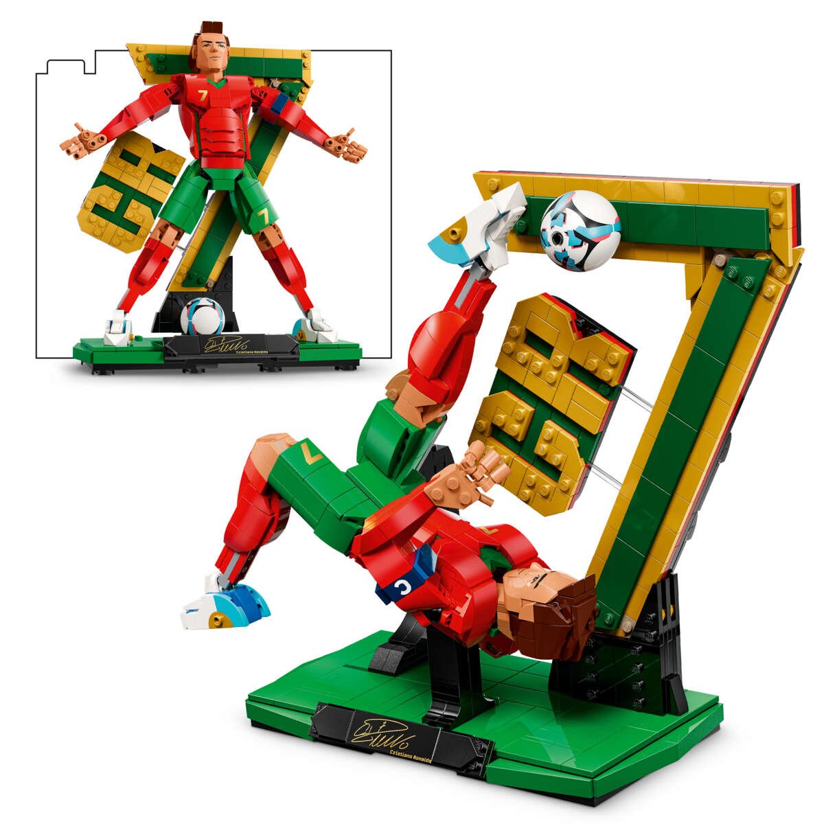 LEGO® Editions Football Fotball-legenden Cristiano Ronaldo 43016