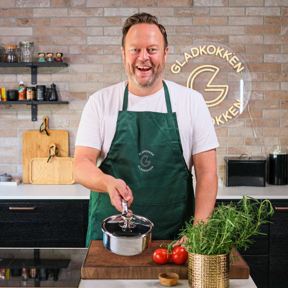 Gladkokken Hybrid Slipp-Lett kasserolle