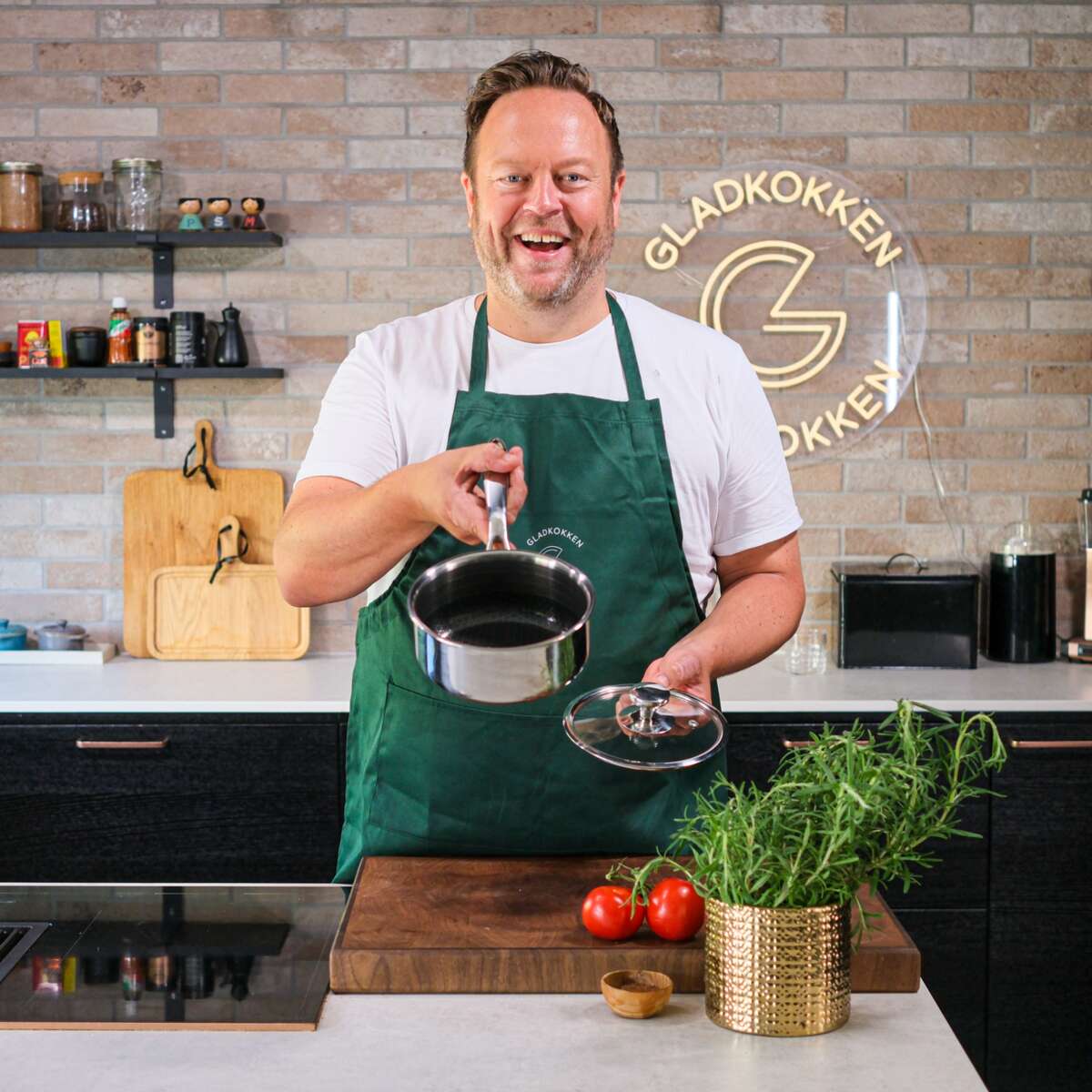 Gladkokken Hybrid Slipp-Lett kasserolle