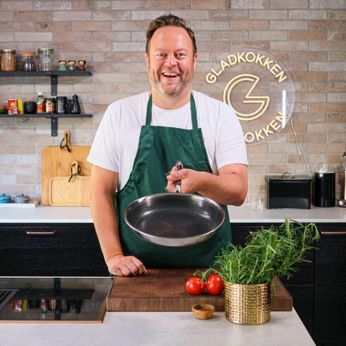 Gladkokken Hybrid Slipp-Lett stekepanne