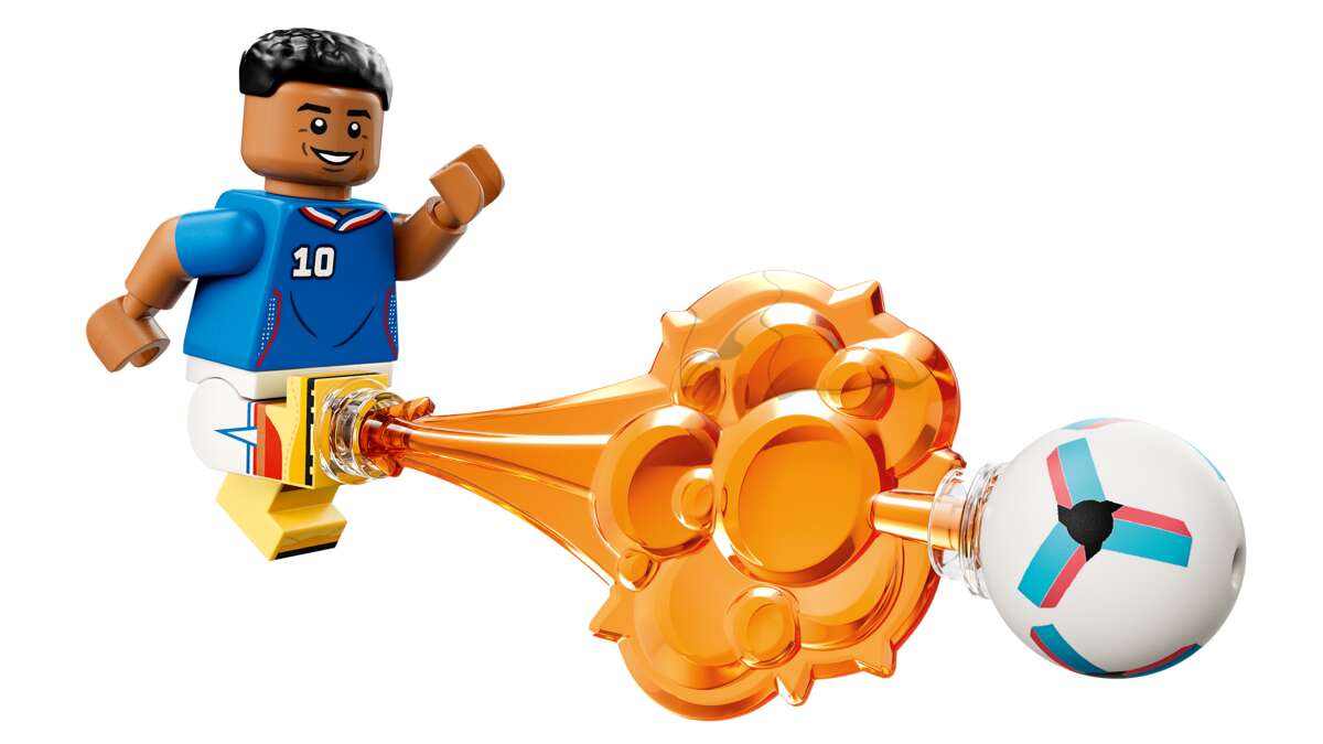 LEGO® Editions Football Kylian Mbappé – fotball-høydepunkter 43013