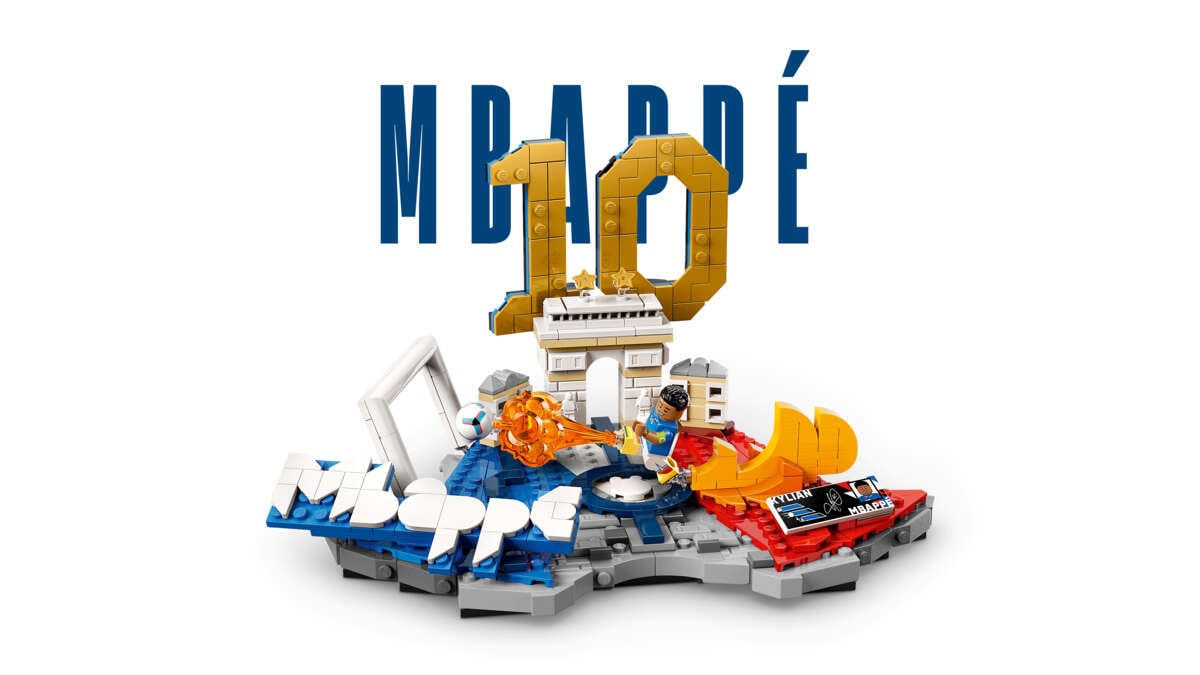 LEGO® Editions Football Kylian Mbappé – fotball-høydepunkter 43013