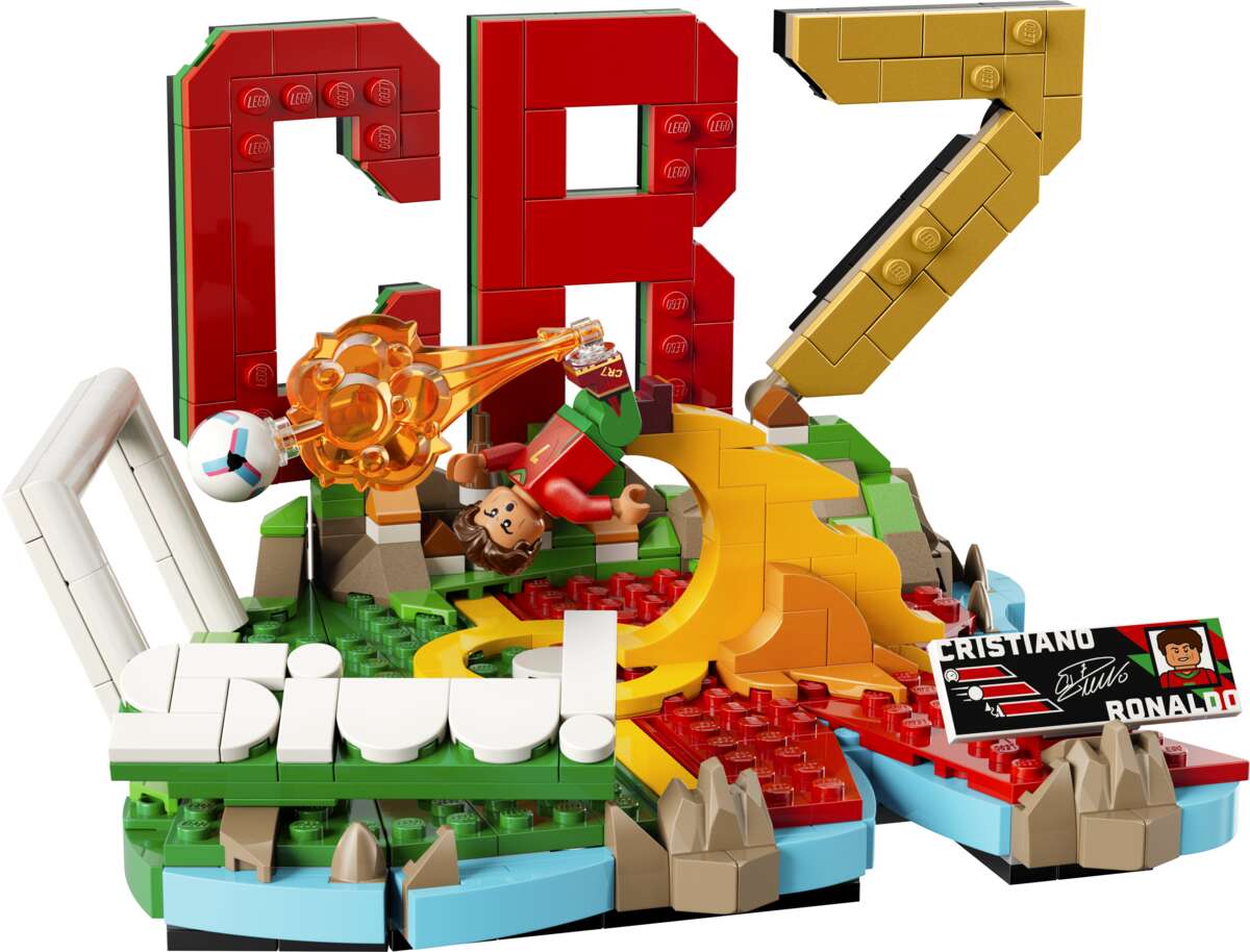 LEGO® Editions Football Cristiano Ronaldo – fotball-høydepunkter 43012