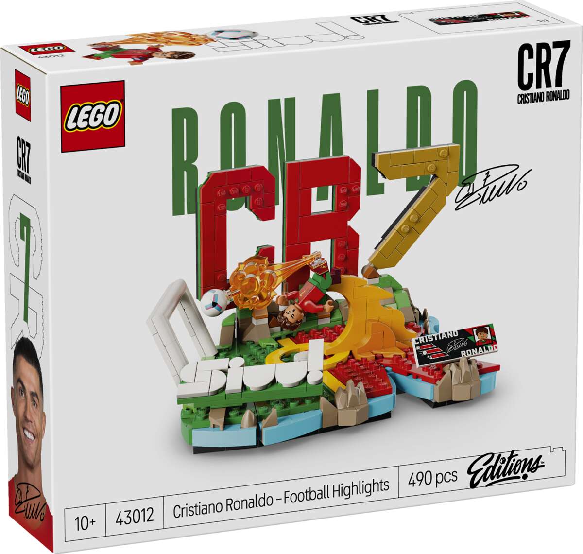 LEGO® Editions Football Cristiano Ronaldo – fotball-høydepunkter 43012