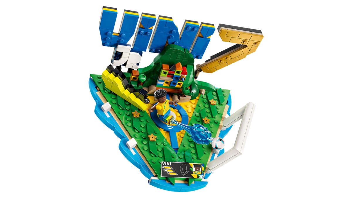 LEGO® Editions Football Vini Jr. – fotball-høydepunkter 43027