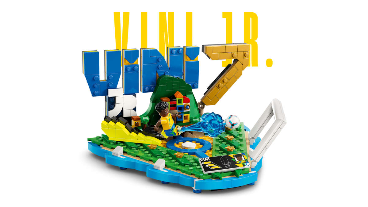 LEGO® Editions Football Vini Jr. – fotball-høydepunkter 43027