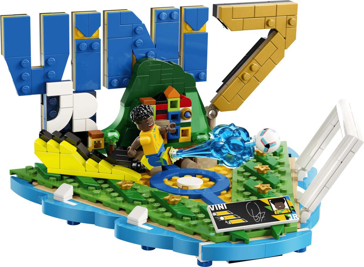 LEGO® Editions Football Vini Jr. – fotball-høydepunkter 43027